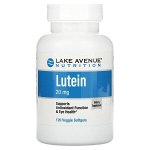 Lake Avenue Nutrition, лютеин, 20 мг, 120 растительных мягких таблеток