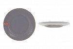 &quot;Ornament&quot; Dark grey Тарелка 27,2см. цв. темно-серый HG1-FD100-D8 ВЭД