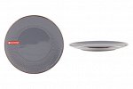 &quot;Ornament&quot; Dark grey Тарелка десертная 19,5см. цв. темно-серый HG1-FD100-S8 ВЭД