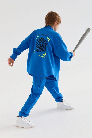 Рубашка "COLOUR MIX" for KIDS, синяя