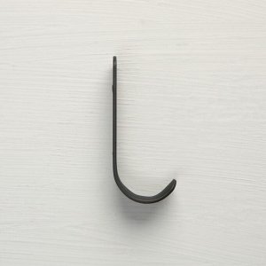 Крючок - вешалка  1 - рожковый, черный