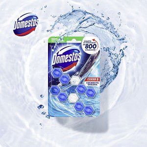 Блок гигиен. DOMESTOS 2*55г Power 5 д/унитаза Дуо Свежесть океана