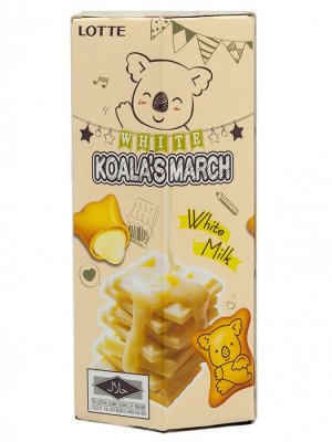 Печенье "Коала Марш" вкус молочного крема и сыра, Thai Lotte, 37г., 1/6/48