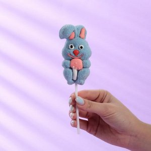 Жевательный зефир Easter! Marshmallow pop "Зайчики", на палочке, ассорти, 35 г