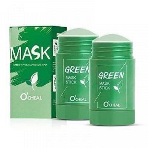 Глиняная маска для глубокого очищения и сужения пор с экстрактом Зеленого Чая Green Mask Stick 40 гр