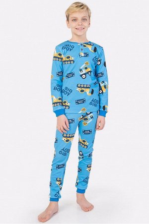 Пижама для мальчика голубой