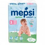 Трусики-подгузники MEPSI,  М (6-11 кг), 58 шт.