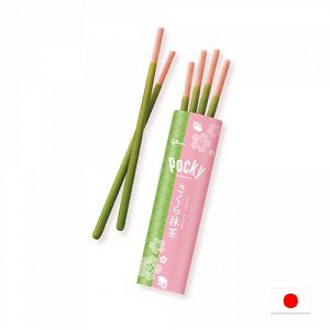 Pocky Sakura Matcha 15g - Поки матча сакура