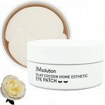 Гидрогелевые патчи с протеинами шёлка JMsolution Silky Cocoon Home Esthetic Eye Patch,90 г /60шт.