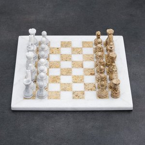 Шахматы «Элит», доска 30х30 см, оникс