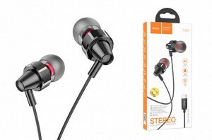 Проводные наушники HOCO M90 Delight Type-C, 1.2 м, с контроллером