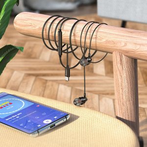 Проводные наушники HOCO M90 Delight Type-C, 1.2 м, с контроллером