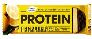 «Smart Formula», батончик протеиновый лимонный в молочном шоколаде, 40г