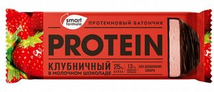 «Smart Formula», батончик протеиновый клубничный в молочном шоколаде, 40г