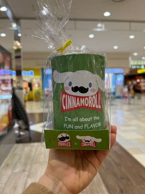 Pringles Cinnamoroll - Металлическая баночка Принглс + чипсы. Коллекционное издание