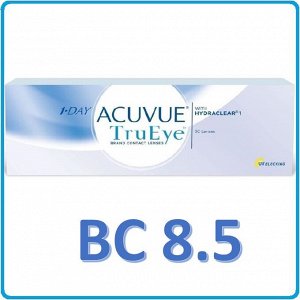 Однодневные контактные линзы 1-DAY ACUVUE TruEye (30 линз)