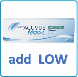 Однодневные контактные линзы 1-Day ACUVUE MOIST MULTIFOCAL (30 линз) LOW