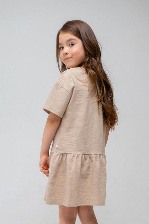 Платье для девочки Crockid КР 5737 темно-бежевый к325