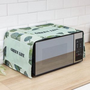 Чеxол для микроволновой печи Доляна Green life, 100?35 см