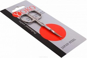 Yoko Ножницы маникюрные для кутикулы / SN-016, изогнутые, 95 мм