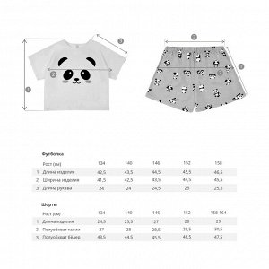 Пижама футболка и шорты ДД «Симпл-димпл»