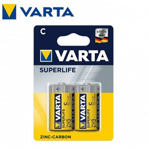 Комплект батареек Varta SuperLife C R14 1.5V / 2 шт.