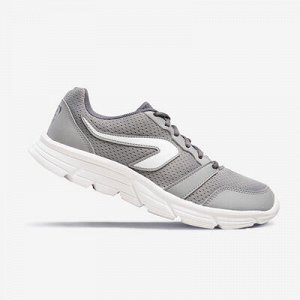 Кроссовки для бега мужские светло-серые RUN 100