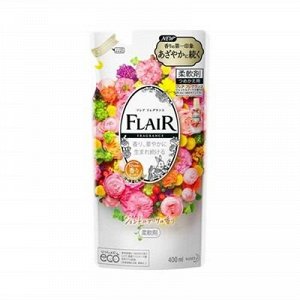 377838 KAO "Flare Fragrance" Кондиционер для белья с нежным цветочным ароматом (м/у) 400 мл 1/15