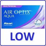 1-мес контактные линзы AIR OPTIX AQUA MULTIFOCAL 3 линзы LOW