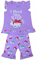 BK1216PJ Пижама для девочки лиловый