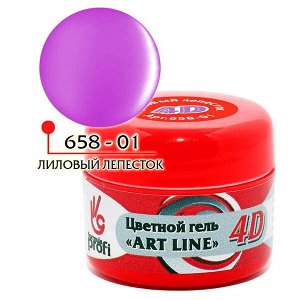 Цветной гель 4D ART LINE formula profi