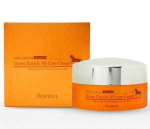 Deoproce Питательный крем с лошадиным жиром Horse Enrich All Care Cream