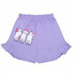 BK0102SHD Шорты для девочки сиреневый