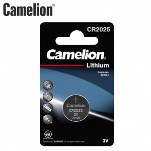 Батарейка Camelion Lithium CR2025 3V / 1 шт.