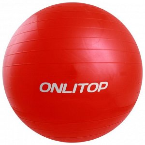 ONLITOP Фитбол ONLYTOP, d=55 см, 600 г, цвета микс