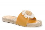 827801/01-06 желтый ПВХ женские туфли открытые (В-Л 2022)
