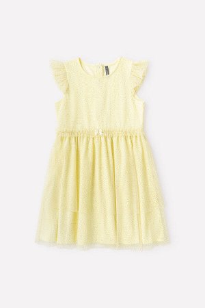 Платье для девочки Crockid КР 5741 бледно-лимонный к329