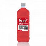 Стеклоомывающая жидкость SUN летняя, 0°C, с водоотталкивающим эффектом, 2л, арт. SWS-0202