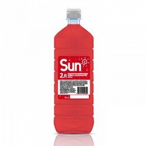 Стеклоомывающая жидкость SUN летняя, 0°C, с водоотталкивающим эффектом, 2л, арт. SWS-0202