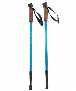 УЦЕНКА Скандинавские палки Explorer, 67-135 см, 3-секционные, синий