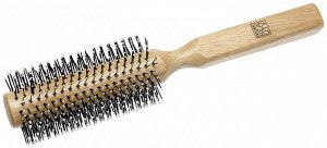 Брашинг деревянный с пластиковым штифтом "Эко" d 25 DEWAL BEAUTY DBBW25ECO