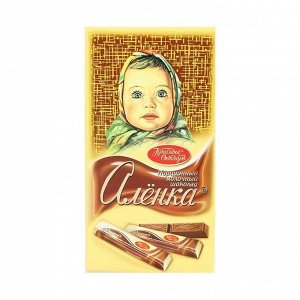 Шоколад Аленка в стиках, Красный Октябрь, 100г