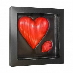 Шоколад молочый Chocbar XL De Luxe Сердце и роза, Chco, 300г