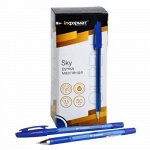Ручка шариковая масляная 0.5мм &quot;SKY&quot; синяя OPSK05-B inФОРМАТ {Китай}