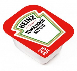 Соус кетчуп томатный 25 мл дип-пот Heinz