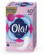 #ОЛА! Прокладки ЛАЙТ тонкие ежедневные стринг-мультиформ /60