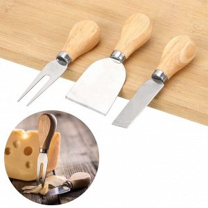 Набор для подачи сыра/Разделочная доска с ножами для сыра