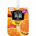 Желе питьевое Tarami Конняку со вкусом Апельсина 150г