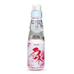 HATA KOSEN Ramune Напиток газированный &quot;Рамунэ&quot; САКУРА (стекло) 200мл, 30 шт, Арт-80069