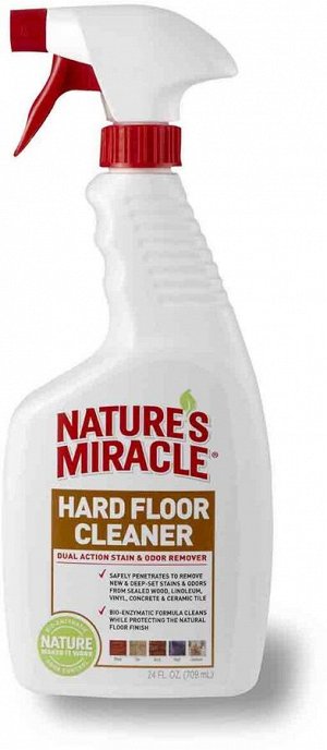 NM средство от пятен и запахов Hard Floor Cleaner для твердых покрытий полов спрей 709 мл ( замена 5055538)